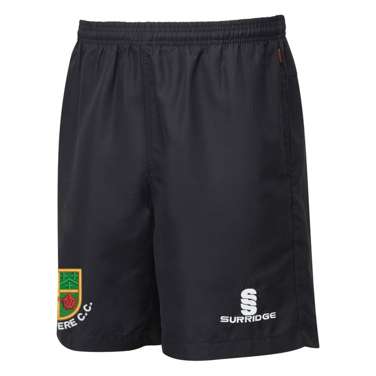 Burnley Belvedere CC Ripstop Leisure Shorts - Black