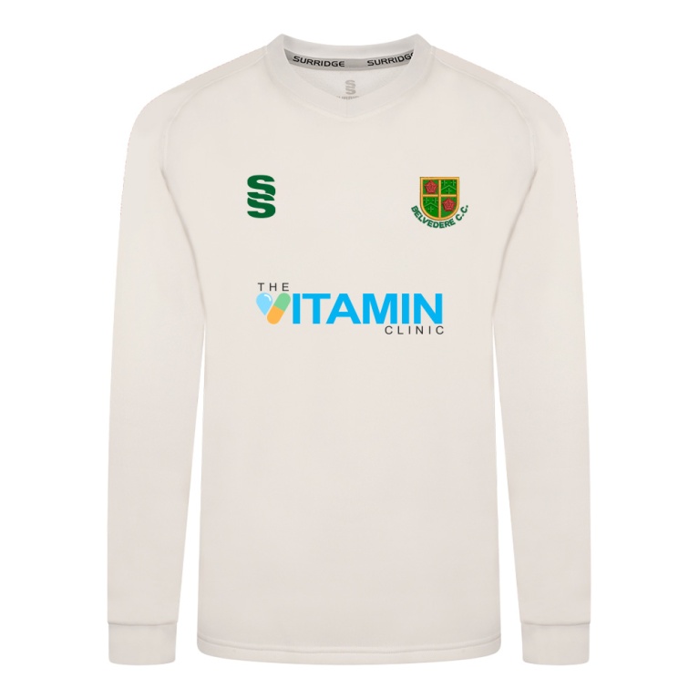Burnley Belvedere CC - Blast Long Sleeve Cricket Sweater