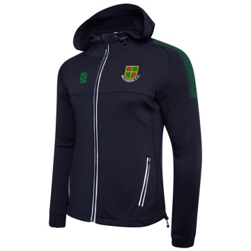 Burnley Belvedere CC Dual Bonded Full Zip Hoody - Navy