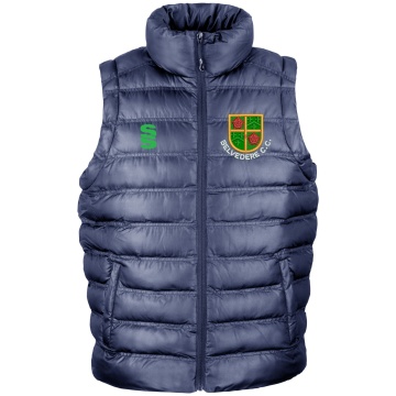 Burnley Belvedere CC Men's Padded Gilet - Navy