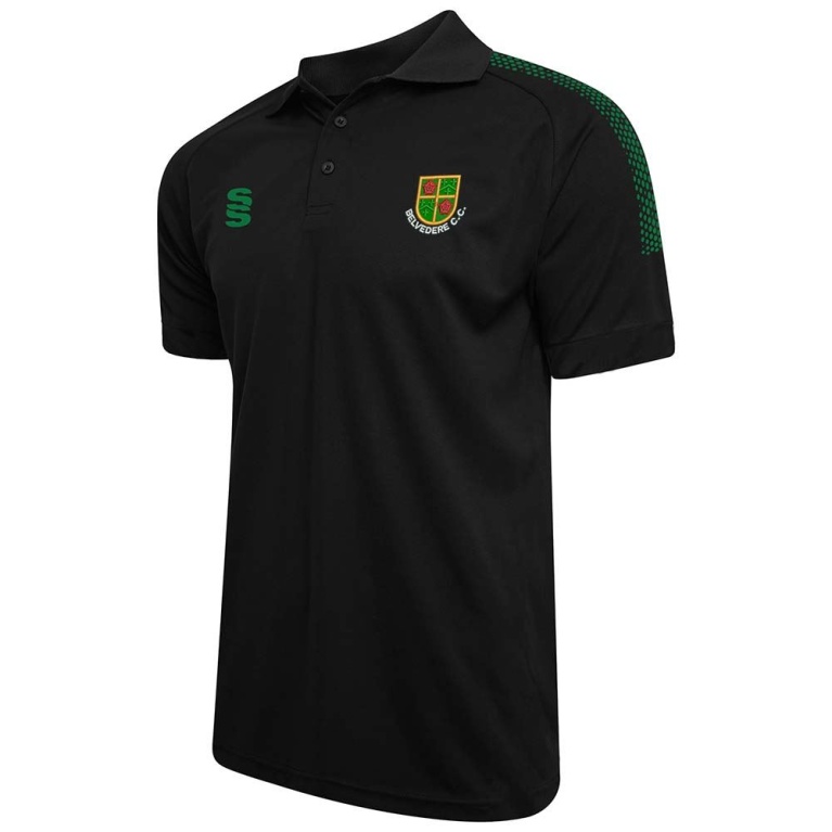 Burnley Belvedere CC Dual Polo Shirt - Black