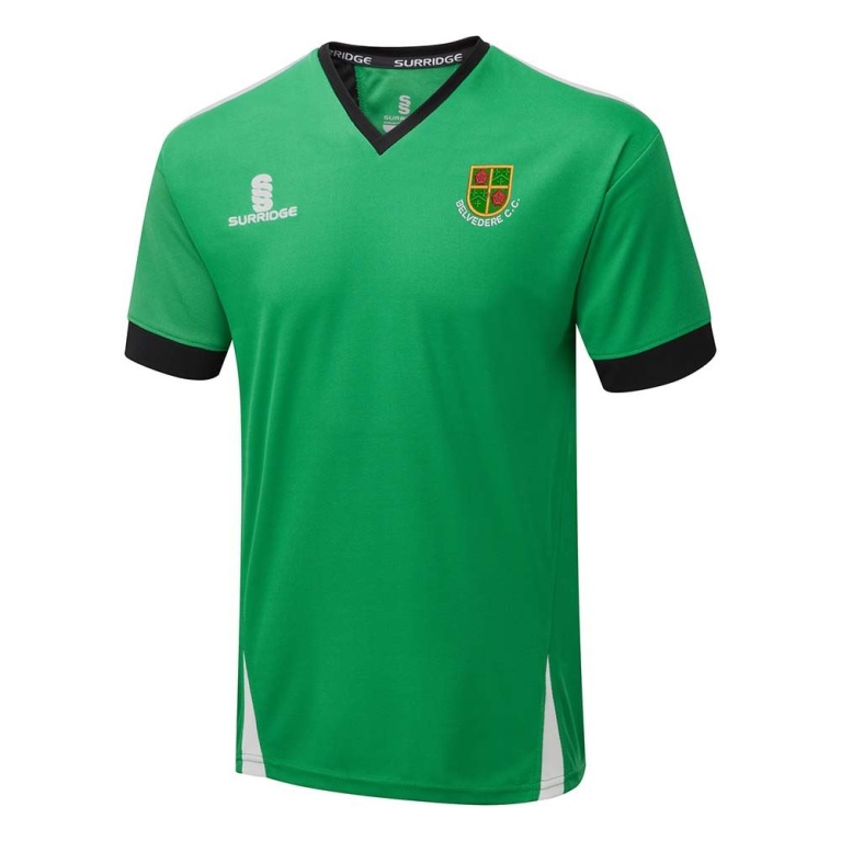 Burnley Belvedere CC Blade T-shirt - Emerald / Black / White