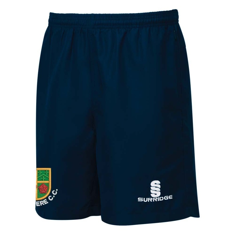 Burnley Belvedere CC Women's Ripstop Pocketed Shorts : Navy