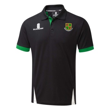 Burnley Belvedere CC Blade Polo - Black / Emerald / White