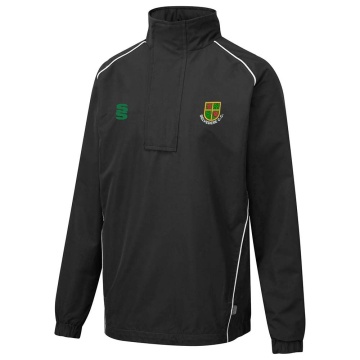 Burnley Belvedere CC 1/4 Zip Rain Jacket - Black