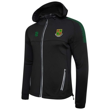 Burnley Belvedere CC Dual Bonded Full Zip Hoody - Black